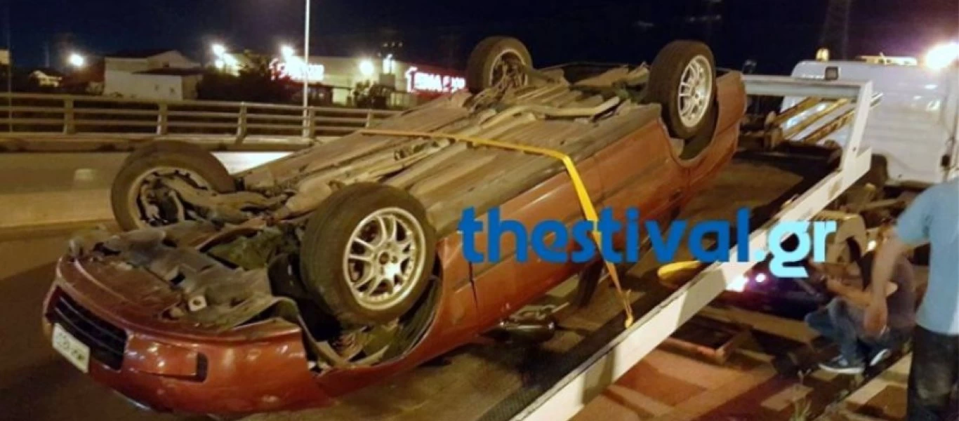 Θεσσαλονίκη: Τραγικό τροχαίο δυστύχημα με έναν νεκρό - Οδηγός ΙΧ πέρασε στο αντίθετο ρεύμα